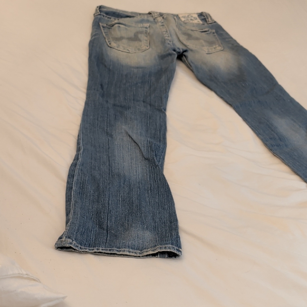 Big Star Women's Faded Blue Straight Leg Jeans